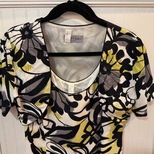 MICHAELA LOUISA LONDON 2-piece midi tank dress with cropped caplet Size 12